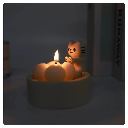 Flame Guardian Candle Holder